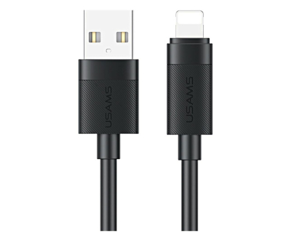 Kabel USAMS Kabel 12W Lightning do USB-A 1m czarny